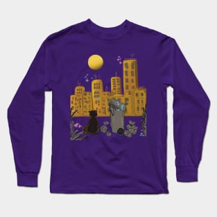 The Cat in the City Long Sleeve T-Shirt